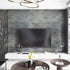 Glossy Gray Marble Wallpaper - Peel and Stick Thick Textured Grey Contact Paper for Kitchen Countertops 16"x118"