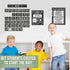 Hadley Designs Black and White Classroom Calendar Set, Bulletin Board Sets for Teachers, School Calendar for Classroom