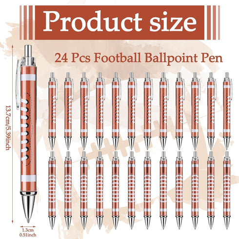 Qilery 48 Pcs Sports Party Favors Set, Ballpoint Pens and Bracelets for Team Party Supplies