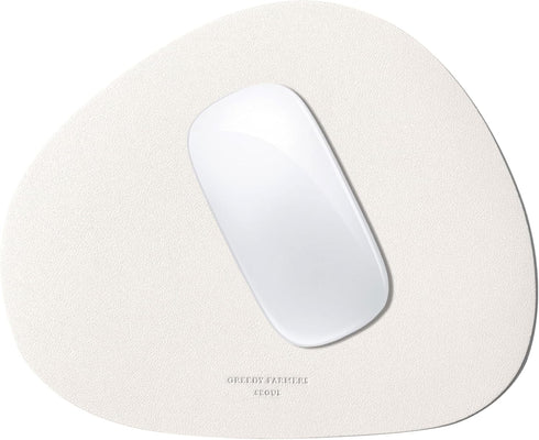 GREEDY FARMERS Mouse pad, Non-Slip Washable Waterproof Computer Mouse pad (Vanilla Cream)