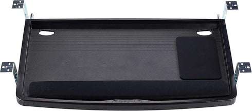 Kensington K60004US Keyboard Tray, Under Desk, Ergonomic Slide-Out, 24.5" x 11.75", Black