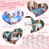 50 Sets Jetec Valentines Pens Bulk Heart Employee Appreciation Gifts Inspirational Ballpoint Pen with Thank You Card