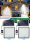 ReinHoo Solar Shed Light,Solor Outside Light with 23ft Cable,5 Motion Modes,Solar Flood Lights