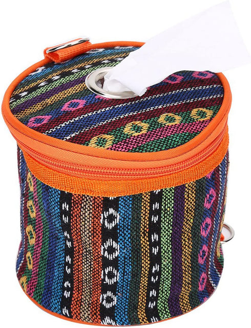 KooingTech Camping Toilet Paper Holder, 5.7x4.3in Toilet Paper Cover, Portable Wipes Case with