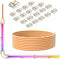PAUTIX 12mm Connectors for 3-Pin RGB Smart IC COB LED Strip Lights