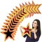 Geosar 48 Pcs Movie Star Cardboard Cutouts - Red Carpet Awards Night Confetti for Classroom Wall Movie Party Decoration