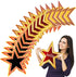Geosar 48 Pcs Movie Star Cardboard Cutouts - Red Carpet Awards Night Confetti for Classroom Wall Movie Party Decoration