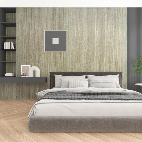Gray Wood Wallpaper Peel and Stick, 16" 118" Brown Wood Grain Contact Paper for Kitchen Cabinet Countertops