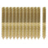 Biaungdo 1/4-20 x 2 Inch Hanger Bolts, 12 Pcs Self-Tapping Double Headed Bolts for Wood Joint Furniture Accessories