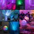 ENBRIGHTEN Aurora Wave Galaxy Projector Night Light, Tabletop Crystal-Ball for Bedroom, Playroom, Kids, Adults, 76044