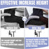 Office,6 HOMBYS Extra Thick Chair Cushions for in Breathable Adult Booster Seat for Car,Car Seat Cushion to Raise Seat