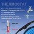 MAXKOSKO 6Ft. 120V Heat Tape for Water Pipes, Self-Regulating Heating Cable for Metal and Plastic Pipes