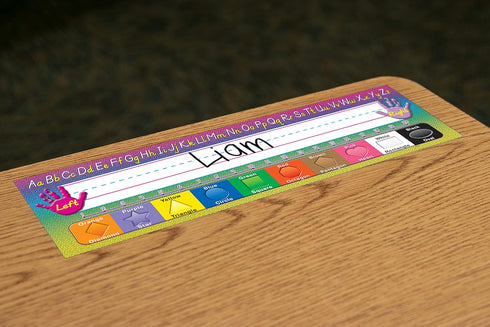 Teacher Created Resources Modern Printing Flat Name Plates, 4307