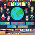Fulmoon Diversity in Common Multicultural Bulletin Board Set with Earth Day Cutouts for Kids Classroom Wall Decor and