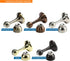 Rok Hardware Magnetic Door Stop Holder, 3 Inches, Brushed Antique Copper, 1 Pack