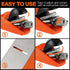 JORGENSEN NO.102 Mini Wood Planer, 3.5" Hand Plane for Woodworking, Adjustable Cutting Depth