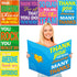 6PCS Large Thank You Cards Big 14 x 21 Inch Employee Thank