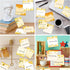 Bee Sticky Notes 9 Pieces, 3x3 Inch Cute Bee Note Pads for School Office Home Supplies