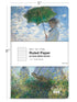 Elan Publishing Company Field Notebook - 5"x8" - MONET Patterns - Lined Memo Book - Pack of 5