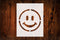 Smile Smiley Face Emoji Stencil, Reusable & Sturdy, 8.5" x 11" for Spreading Happiness in Crafts