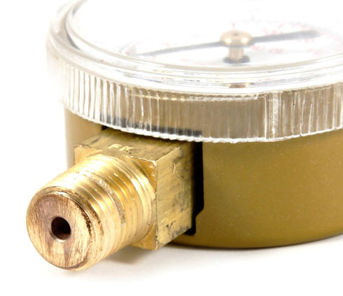 Forney 87729 Oxygen Gauge, Low Pressure, 2-Inch-by-1/4-Inch NPT, 0-200 PSI
