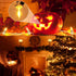 Christmas Village Lights with 10 LED Warm-White Bulbs, Decoration for Christmas Village Houses, C7 Christmas Village