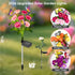 YALVION 3 Pack Solar Flowers Lights Outdoor Waterproof: LED Solar Lights Decorative for Outside Garden Decor
