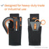 Slice 10516 Tool Holster with 5 Pockets, Removable Belt Clip, Sturdy and Flexible Pockets for Heavy Duty Industrial Use