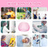 200 21 Inch Yahenda Pcs Disposable Bouffant Caps Bulk Hair Net Disposable Hair Cap Elastic Dust Hairnets Sleeping Head