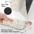 Set Set KM-39 Wrist Rest Support for Mouse Pad Keyboard Circle Coaster Gaming Mouse Pad Ergonomic Gel Memory Foam