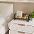 ELITEROO Desktop Bookshelf Organizer, Wood Slanted Desk Bookshelf, Small Tabletop Book Rack, Portable Mini Bookcase