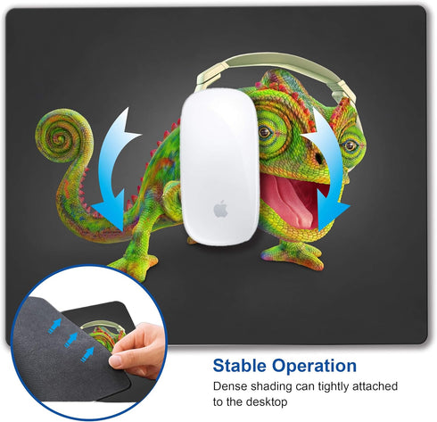 Personalized Dinosaur Design Mouse Pad, Non-Slip Rubber Computer Mouse Pad for Kids Laptop