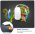 Personalized Dinosaur Design Mouse Pad, Non-Slip Rubber Computer Mouse Pad for Kids Laptop