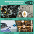 32 Size 705 Pcs Plumbing Washers and O-Ring Kit, 2-in-1 Rubber Gasket Assortment for Faucet, Spigot, Pressure Washer