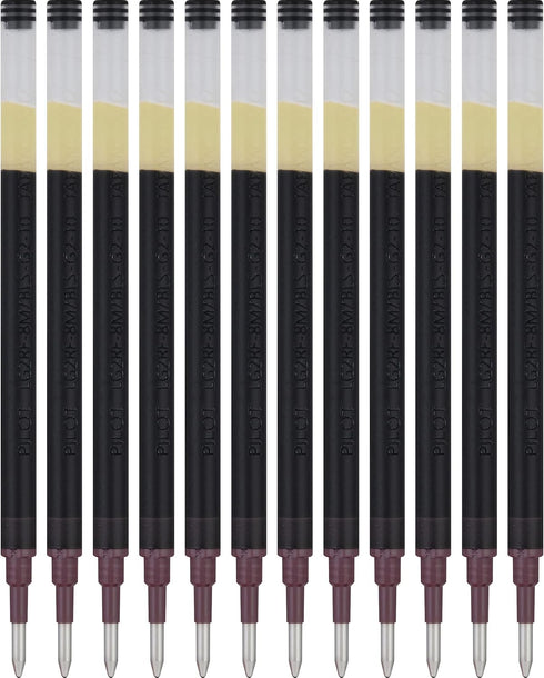 PILOT Pen G2 Gel Ink Refills, Bold Point 1.0mm, Black Ink, 12-Pack for Rolling Ball Pens
