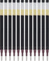 PILOT Pen G2 Gel Ink Refills, Bold Point 1.0mm, Black Ink, 12-Pack for Rolling Ball Pens