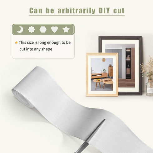 Wood Grain Tape, 2.4" X15', Self Adhesive Repair Patch for Furniture Renovation, Tables, Chairs, and Doors