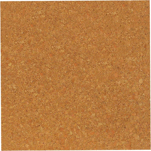 Flipside Products Natural Cork Tiles, 12" x 12", 4 Per Pack, 2 Packs
