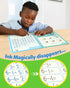 6Pcs 3-8 Coogam Magic Grooved Writing Practice for Kids, Grooved Handwriting Copybook with Pens, Learn to Write Number