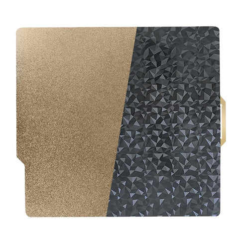 IdeaFormer Smooth Diamond PEO+Textured PEI Plate for Bambu Lab X1 X1C P1P P1S A1, Double Sided Build Plate for 3D