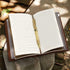 PRSTENLY To My Niece Leather Journal, 140 Page Refillable Travel Diary, Birthday Gift from Aunt Uncle