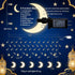 138 8.2 8 Dazzle Bright Ramadan Curtain String Lights, LED FT Warm White Star Moon Window Lights with Timer