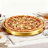 12.5",Double Stainless Steel Round Bar Serving Tray Wall,Ideal Coffee Table, Decorative,Rotisserie Plate, Tea