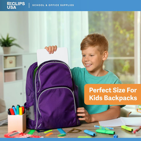 Dry Erase Board, Small White Boards, 9” x 12” Double Sided (12 Pack)