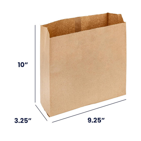 HS-6141 250 Count Units,9.25 10.5 3.25 Hospeco Waxed Kraft Receptacle Liner Bags, - Moisture-Resistant Feminine Hygiene