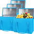 Bodaon 4-Pack Insulated Reusable Grocery Shopping Bag, X-Large Frozen Food Cold, Cooler