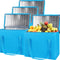 Bodaon 4-Pack Insulated Reusable Grocery Shopping Bag, X-Large Frozen Food Cold, Cooler