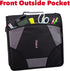 Case it King Size Mighty Zip Tab Binder, 3 Rings, 4" Capacity, 11 X 8.5, Purple