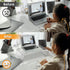 2 Pack Acrylic Monitor Stand Riser Clear Computer Monitor Stand for Laptop PC Printer Computer Riser Acrylic Tray