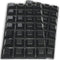 Black Large Trapezoid Bumper Feet - 56 Pack Self Stick Bumper Pads for Electronics, Speakers, and Furniture